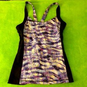 VGUC Cynthia Rowley Peephole Back Top Sz S